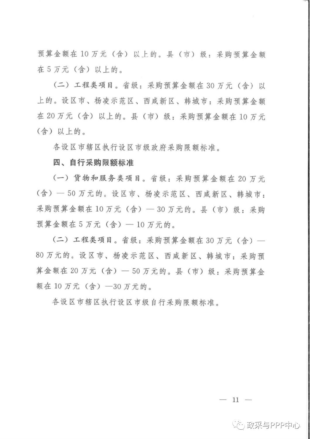 《陜西省人民政府辦公廳關(guān)于印發(fā)2020年度政府集中采購(gòu)目錄及采購(gòu)限額標(biāo)準(zhǔn)的通知》