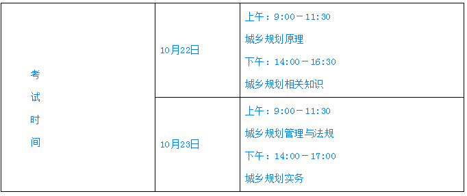 重要通知?。∽?cè)城鄉(xiāng)規(guī)劃師——10月考試時(shí)間確定