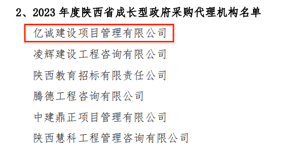 2023年度陜西省成長(zhǎng)型政府采購(gòu)代理機(jī)構(gòu).png