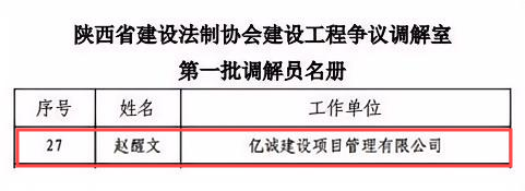 陜西省建設法制協(xié)會建設工程爭議調解室第一批調解員名冊(1).png